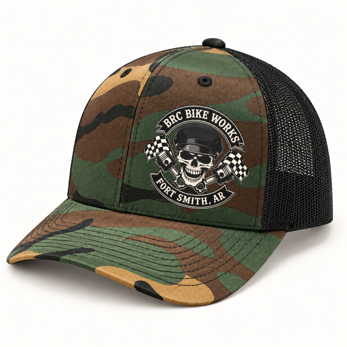 BRC Bike Works Camo Hat