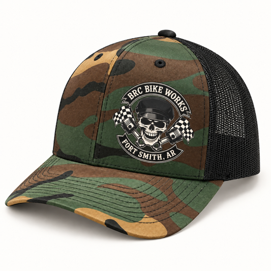 BRC Bike Works Camo Hat